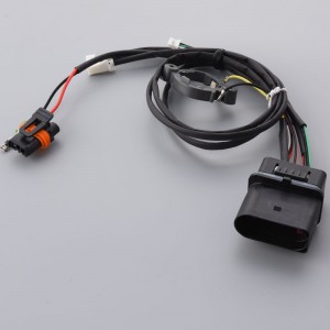 Custom Automobile for Motorcycle Waterproof Electrical Auto Connector Headlamp Adaptor Wiring Harness Cable Accessories