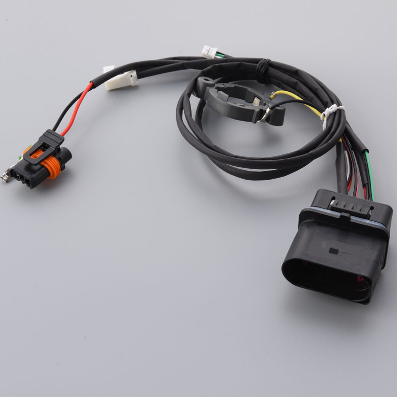 Custom Automobile for Motorcycle Waterproof Electrical Auto Connector Headlamp Adaptor Wiring Harness Cable Accessories