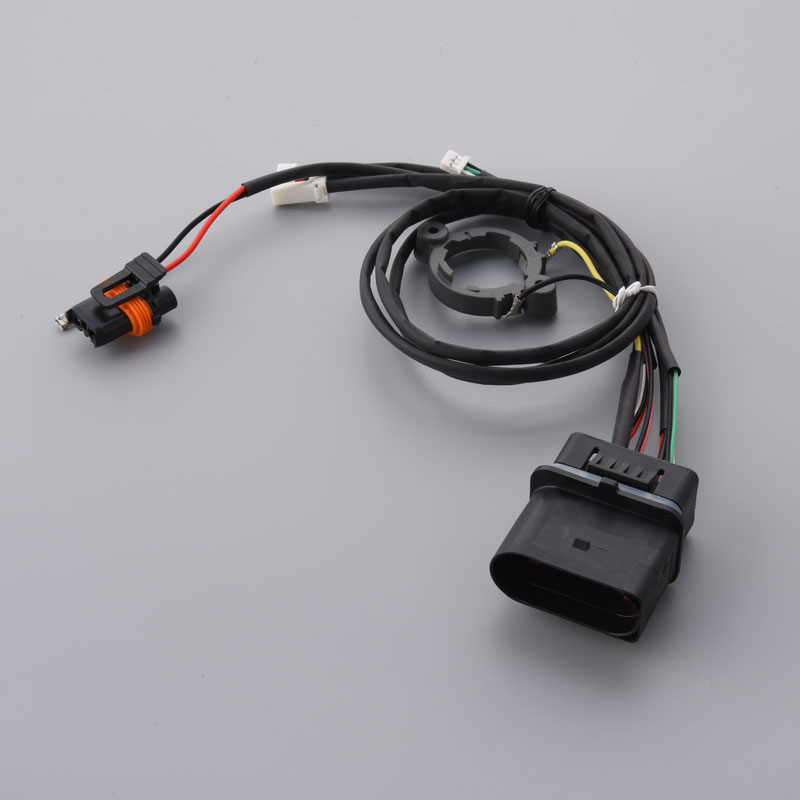 Custom Automobile for Motorcycle Waterproof Electrical Auto Connector Headlamp Adaptor Wiring Harness Cable Accessories