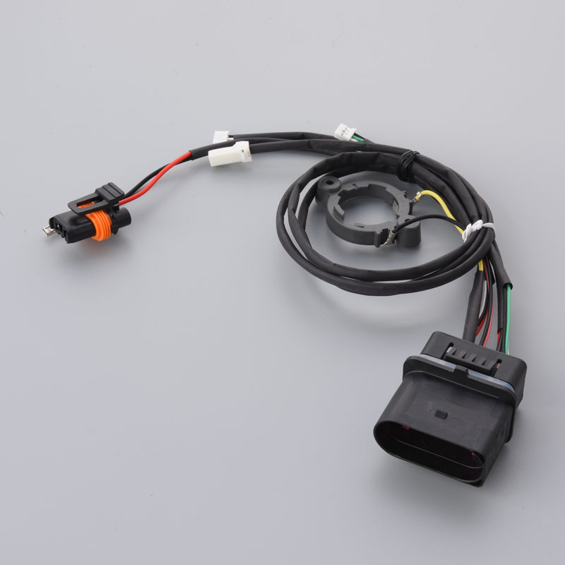 Custom Automobile for Motorcycle Waterproof Electrical Auto Connector Headlamp Adaptor Wiring Harness Cable Accessories